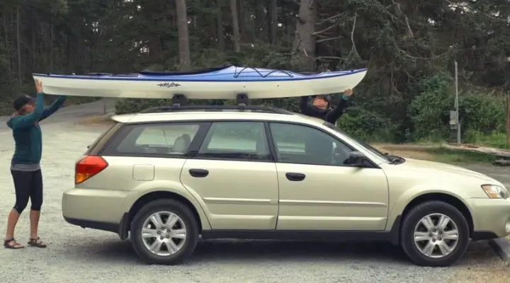 Loading a Kayak With Help